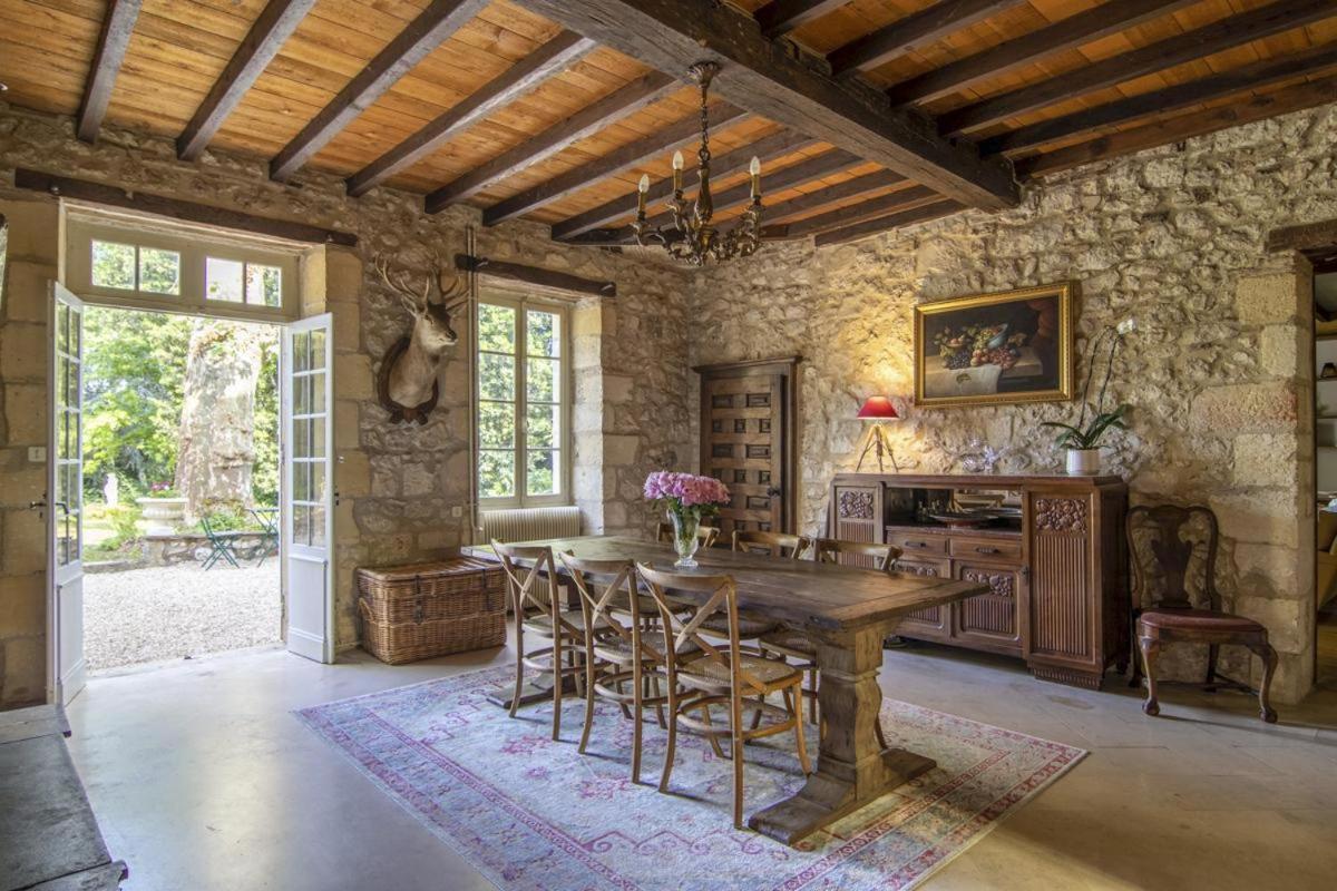 Bed and Breakfast Manoir Du Bois Mignon Le Fleix Exterior foto