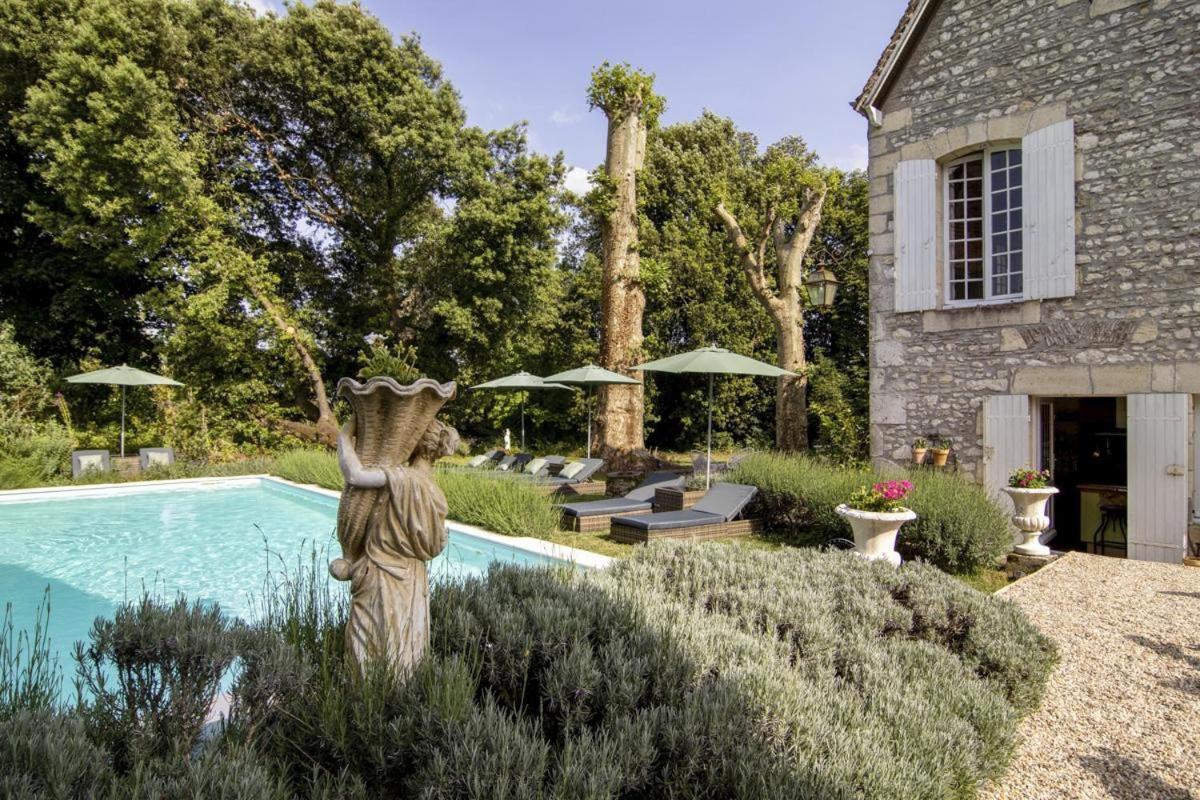 Bed and Breakfast Manoir Du Bois Mignon Le Fleix Exterior foto